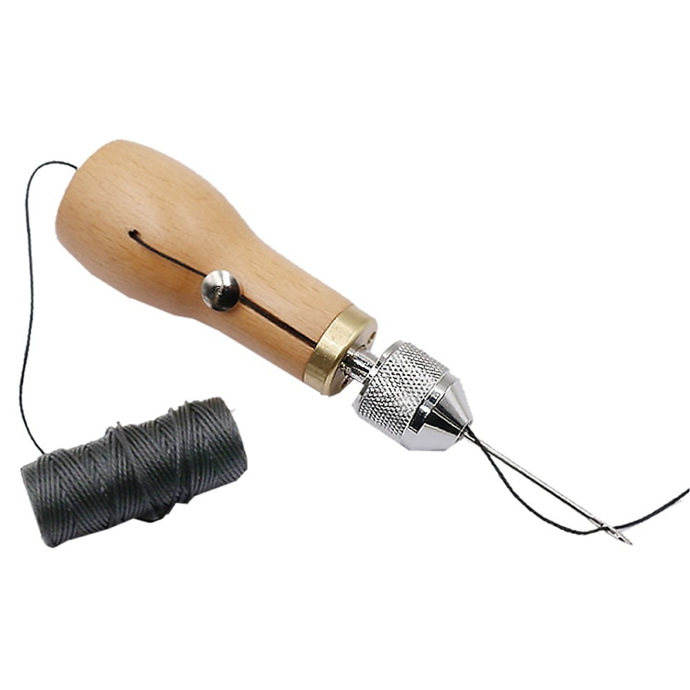 片手 ミシン レザー クラフト ハンディ スピーディー 手縫機 ハンド 裁縫 DIY 革 針