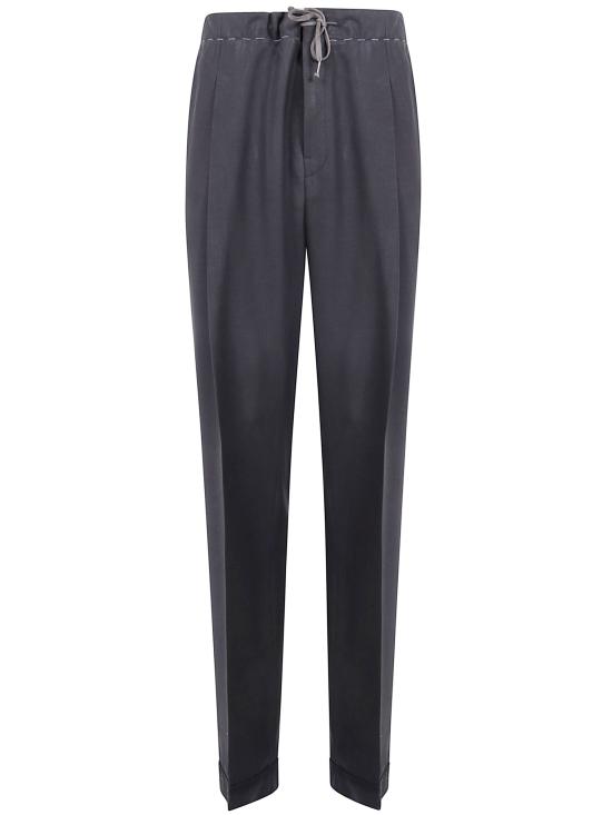 MAISON MARGIELA Men Straight Pants S50KA0685 M35524 143M DARK BROWN