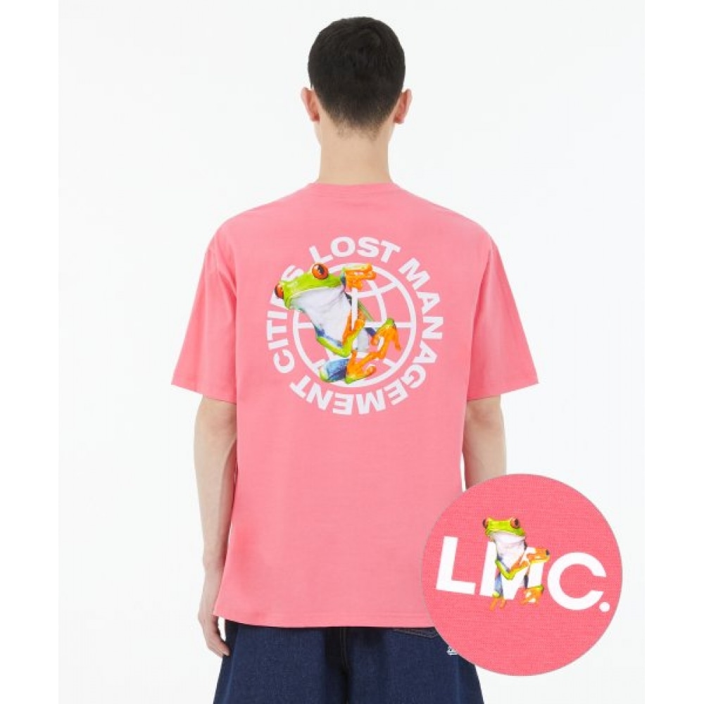 LMC フロッグ T シャツピンク
