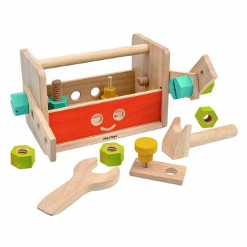 正規輸入品 プラントイ 木製玩具 ロボットツールボックス 5540