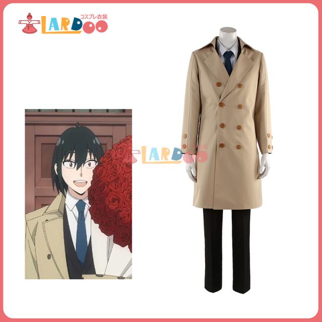 ユーリ・ブライア 日常服 キャメル色コートみ スパイファミリー コスプレ衣装 コスチューム[M2683]