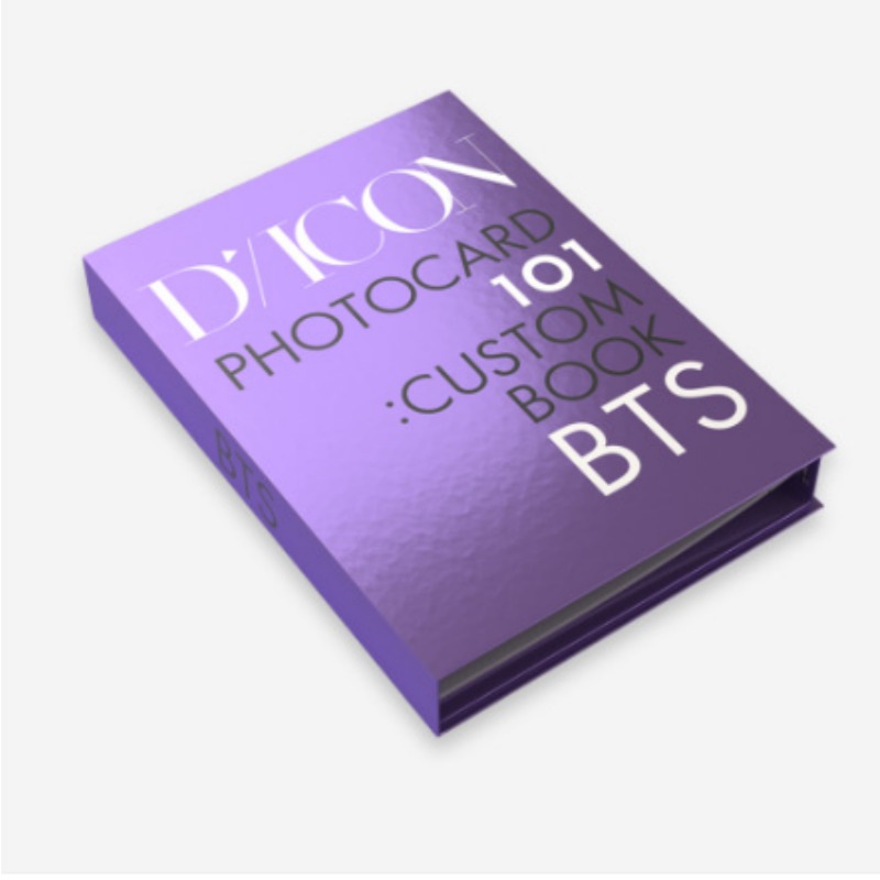 BTSディアイコンフォトカードDICON PHOTOCARD101 : CUSTOM BOOK