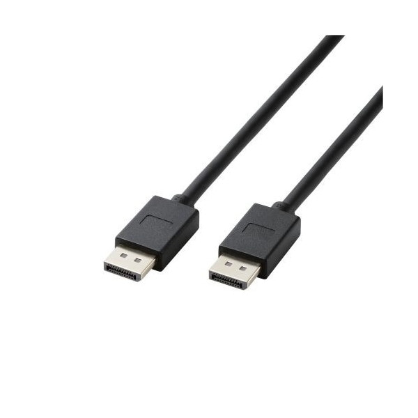 CAC-DP1420BK2 ブラック [DisplayPort ケーブル 2m 8K 映像転送 Ver1.4認証 マルチストリーム機能] メーカー直送