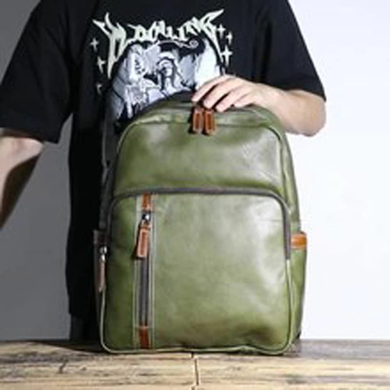 本革 ビジネスリュック メンズ A4 B4 防水 撥水 リュックサック 本革リュック バッグ レザー 革 大容量 軽量 通勤 通学 人気 高級 a4 プレゼント ギフト