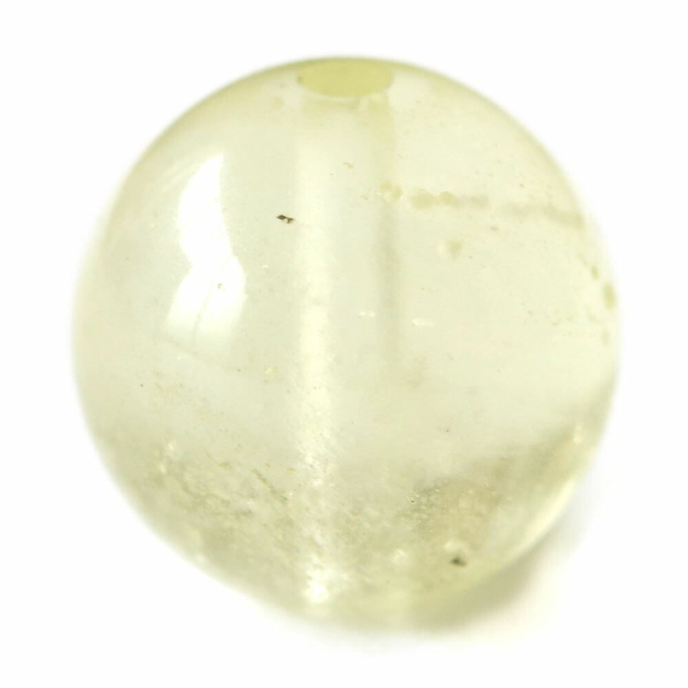 「1点もの 現品」 1粒売り リビアングラス 8mm (実寸7.9mm) パワーストーン バラ売り 天然石 パワーストーン ばら売り ビーズ 穴あき 1玉売り アクセサリー パー zz000245-o