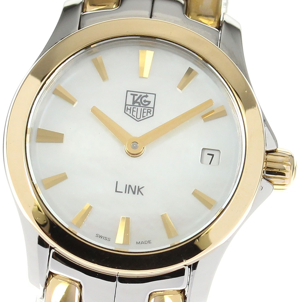 タグホイヤー TAG HEUER WJF1450 ミニリンク デイト クォーツ レディース 良品 _811104【中古】