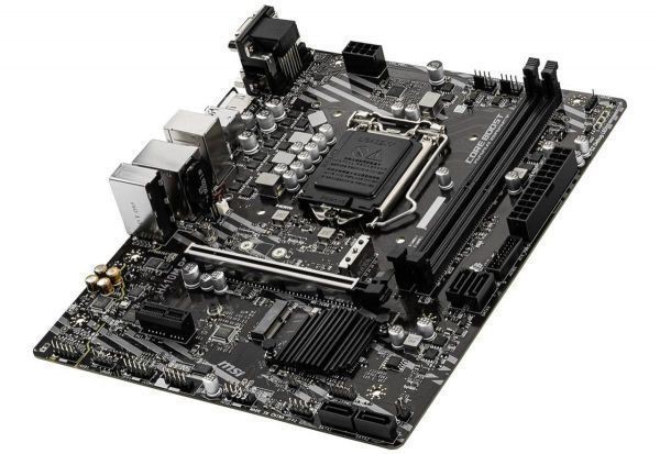 MSI H410M PRO LGA 1200 Intel H410 SATA 6Gb/s Micro ATX Intel Motherboard