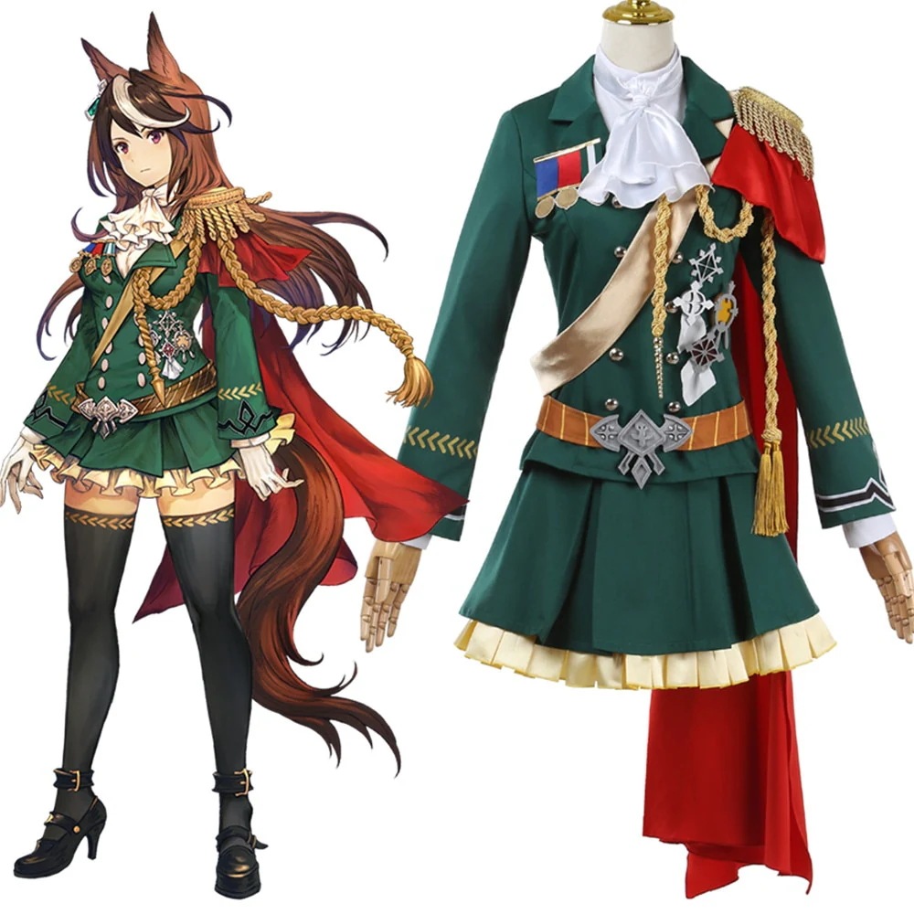 ウマ娘 プリティーダービー シンボリルドルフ 皇帝 勝負服 コスプレ衣装 コスチューム 学園祭 イベント 仮装 変装期間限定30％