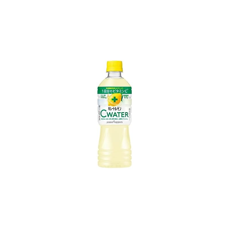 ポッカサッポロ キレートレモン Cウォーター 525ml × 24本 (栄養機能食品)