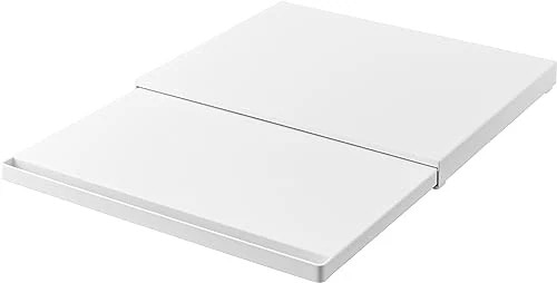 山崎実業(Yamazaki) キッチン 家電下 スライドテーブル ホワイト 約W45D3964.5H4cm タワー tower スライド棚 小物収納 ちょい置き 作業スペース 2105