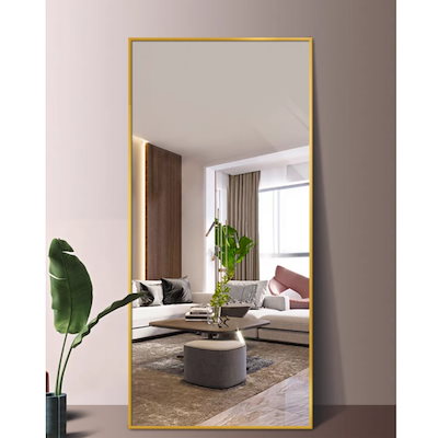 Qoo10] 全身鏡 姿見鏡 スタンドミラー 強化ガラ