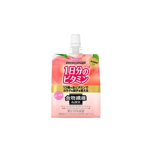 【送料無料】ハウスウェルネスPERFECT VITAMIN 1日分のビタミンゼリー 食物繊維180g24個