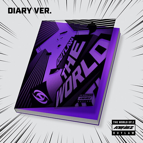 [特典紙 貫通ポスター] ATEEZ ミニ9集 [DIARY Ver.] / チームラベル2種+チームブック+チームマーク+キット+パートナーカード+フォトカード2種+アクションカード