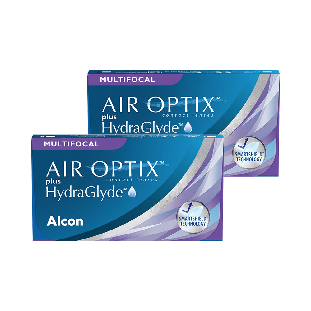 エアオプティクス プラス ハイドラグライド マルチフォーカル 遠近両用 6枚 (2箱)