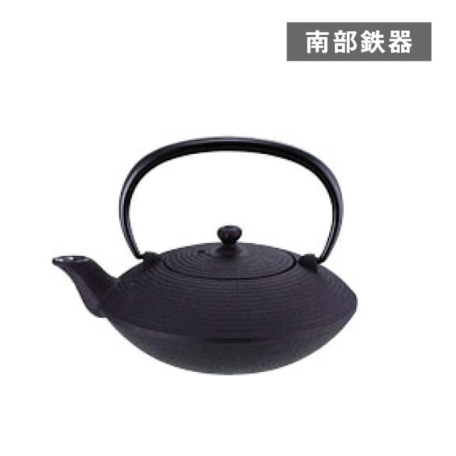 南部鉄器　急須 平形 糸目
