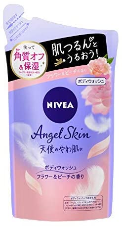 【後払い手数料無料】 花王 ニベア エンジェルスキン ボディウォッシュ フラワー&ピーチの香り 詰替 360ml 3個 ボディソープ 【後払い手数料無料】 花王 ニベア エンジェルスキン ボディウォッシュ フラワー&ピーチの香り 詰替 360ml 3個 ボディソープ