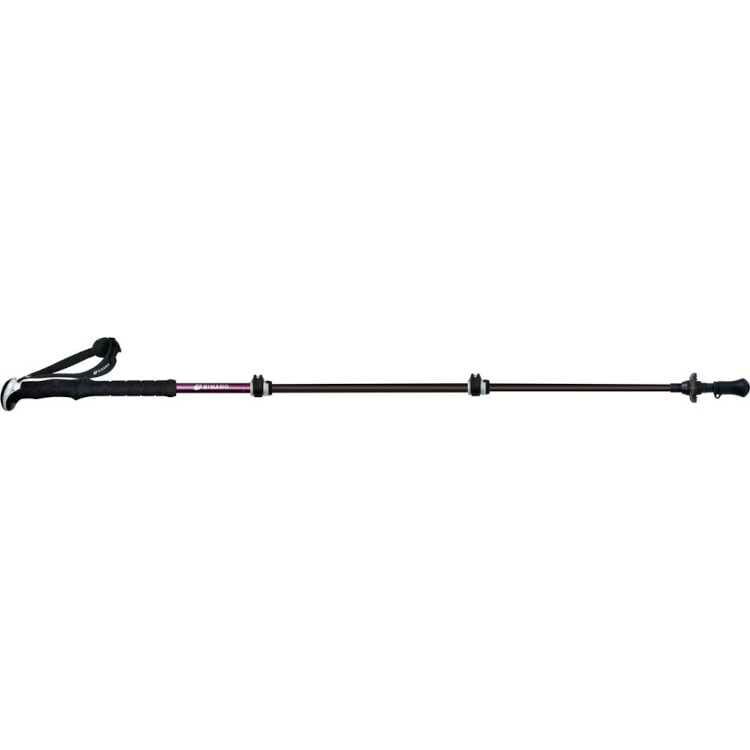 シナノ トレッキングポール Fast-115 カーボンW 使用90-115cm（収納55cm） ワイン #510215 2本組