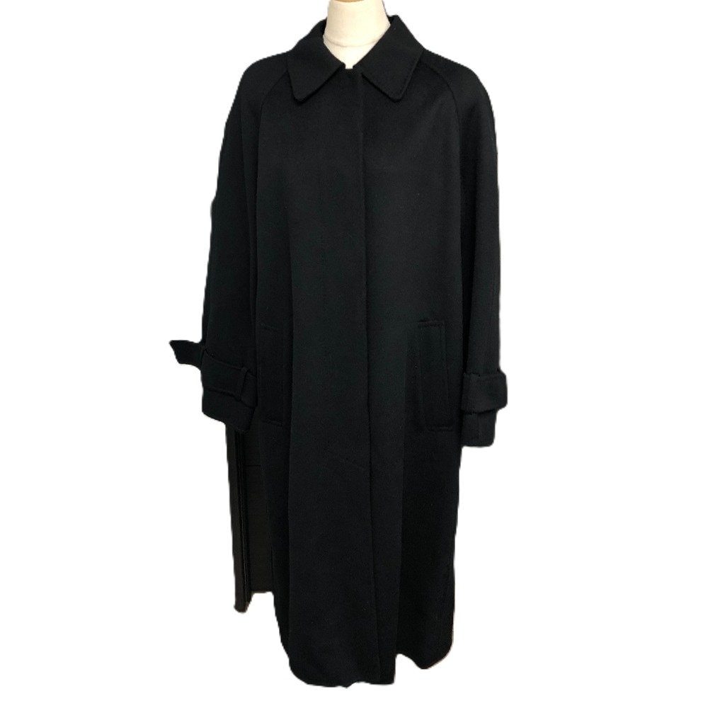 LE CIEL BLEU ルシェルブルー ロングコート 20A69506 ステンカラー ロングコート コート ロング アパレル ウール ブラック