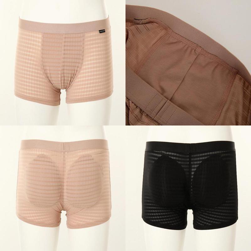 2枚入り ジャカード チェック 男性 ヒップパッド ドローストリング 2セット VMPS960TSG 13,485円