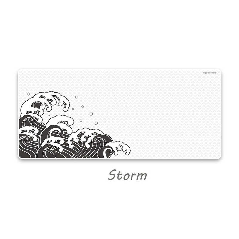 X-raypad　ゲーミングマウスパッド [900x400x4mm] Aqua Control Plus(XXLサイズ) Wave Storm　AQPLUSWAVESTORMXXL