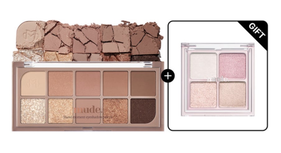 [単独]ショールモーメント アイシャドウ パレット(+ シャドー4口一緒）