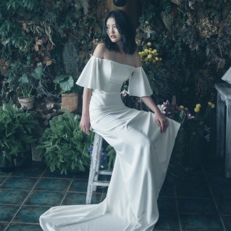 春夏 ドレス ワンピース 結婚式ワンピース ウェディングドレス 花嫁ロングドレス 発表会 卒業式 パーティードレス レディースファッション