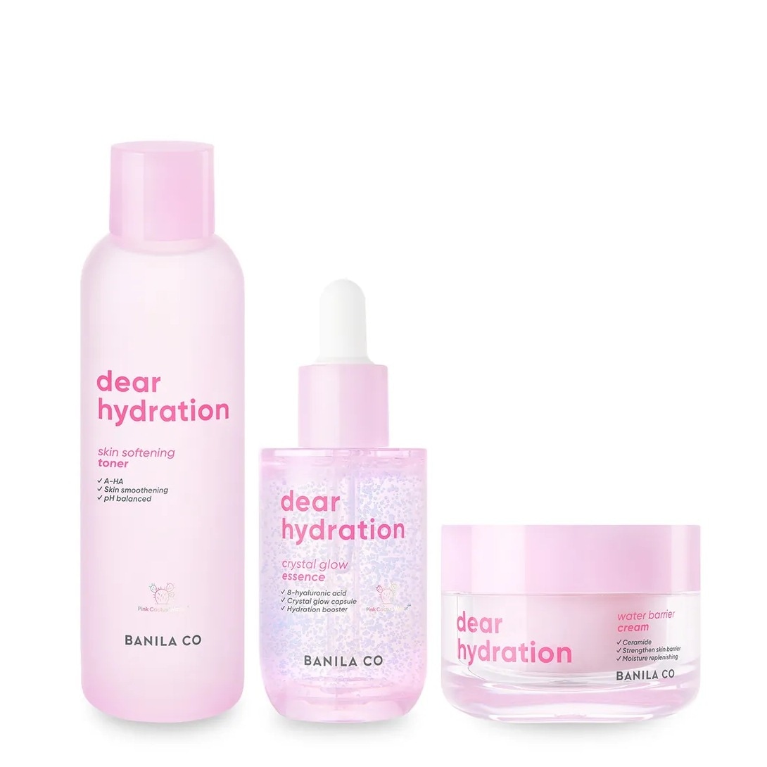 スキン/トナー (バニラコ) ディアハイドレーショントナー+エッセンス+クリームセット バニラコ マイメロディ バニラコ クッションファンデ モイスチャー バニラコ マイメロ