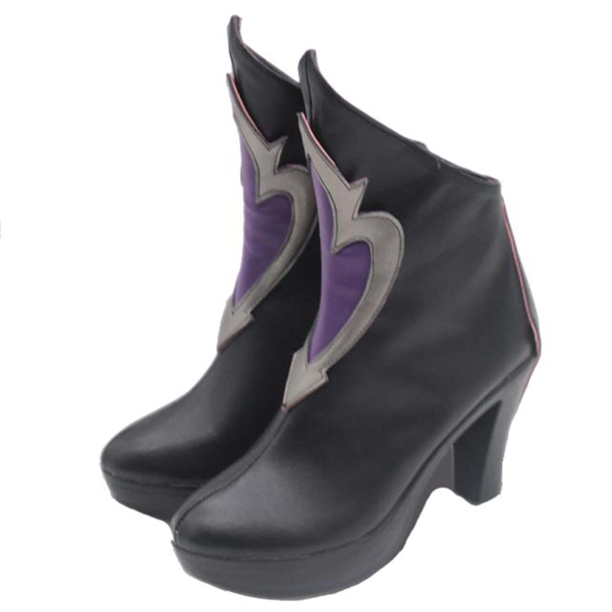 ブラックスワン 崩壊：スターレイル 崩スタ コスプレ 靴 ブーツ コスプレ靴 コスプレブーツ カスタマイズ可能 0910173