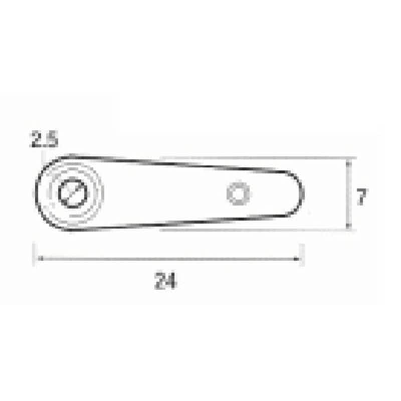 福井金属工芸　鉄トンボ(リング・チョボ付)8分 5000個入　D6204