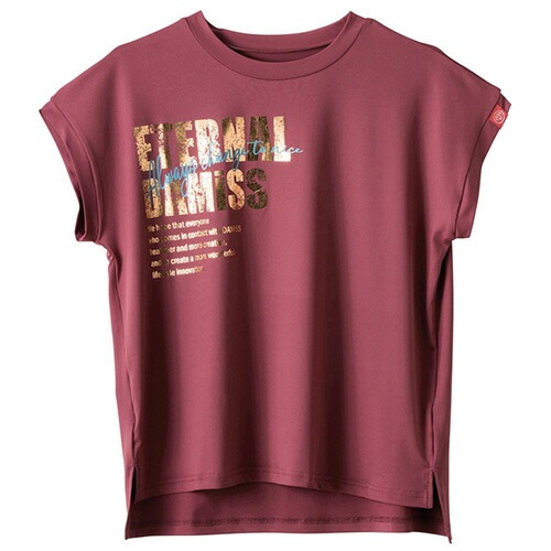 サイド＆バックロゴTシャツ 半袖 フィットネス ウィメンズ 1434-1603-BOLD