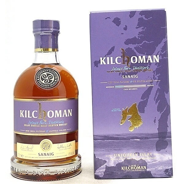 キルホーマン サナイグ 46度 箱付 700ml 正規品 スコッチウイスキー アイランズ ^YCKHSGJ0^