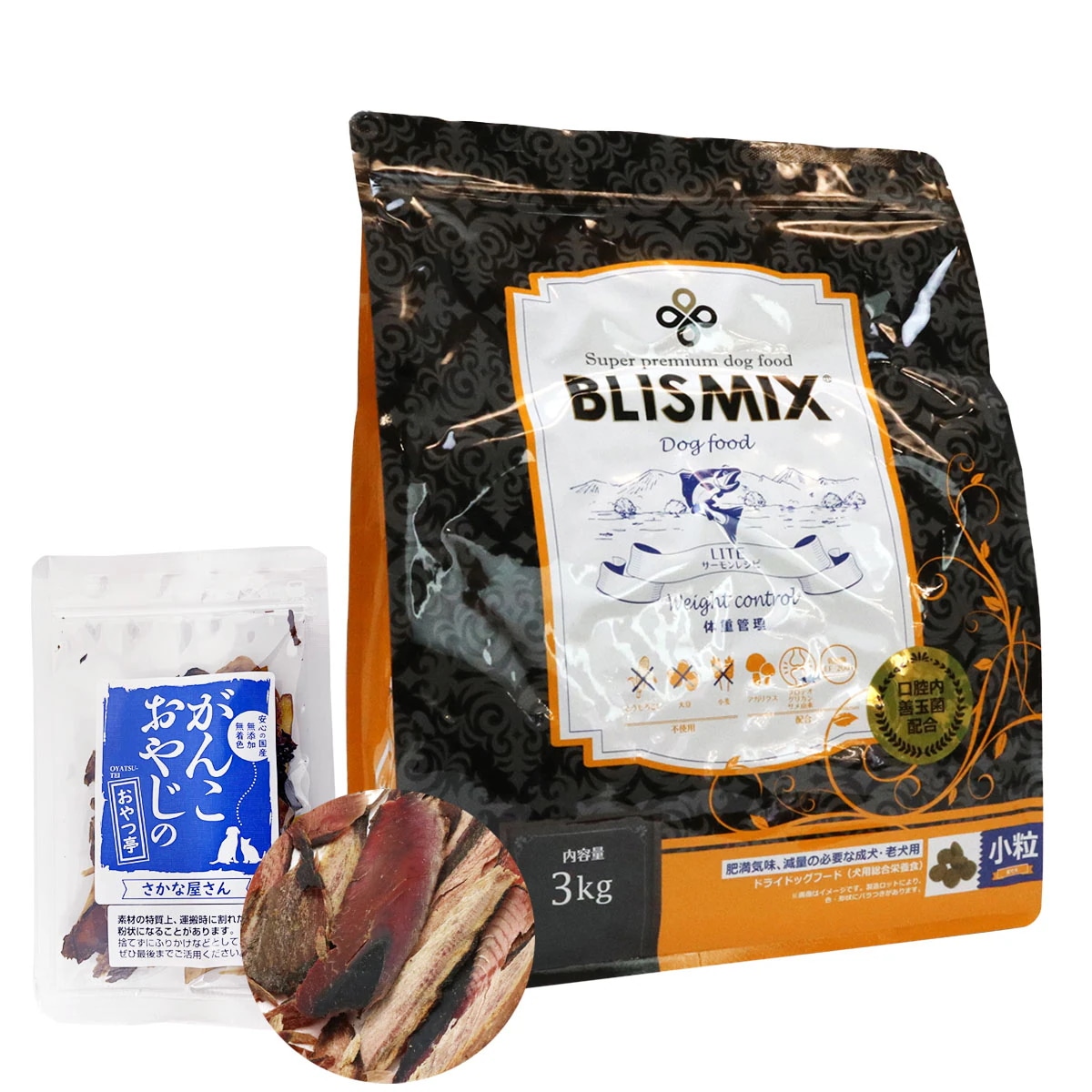 ドッグフード ライトウエイトコントロール 小粒 3kg 【お試し国産お魚厚削り 15g付き】