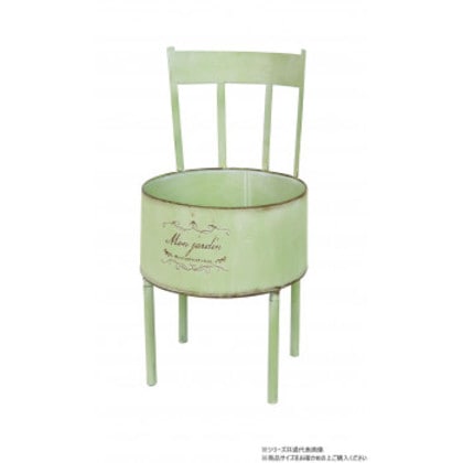 村田屋産業 ジャルダンチェアポット イエロー 5744