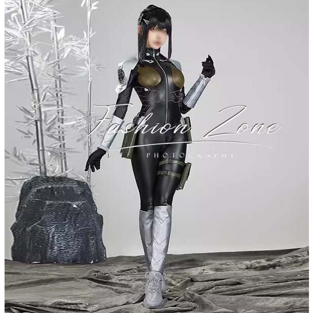 怪獣８号 風 亜白 ミナ 戦闘服 コスプレ衣装 ウィッグ 靴 cosplay ハロウィン 演出服 変装