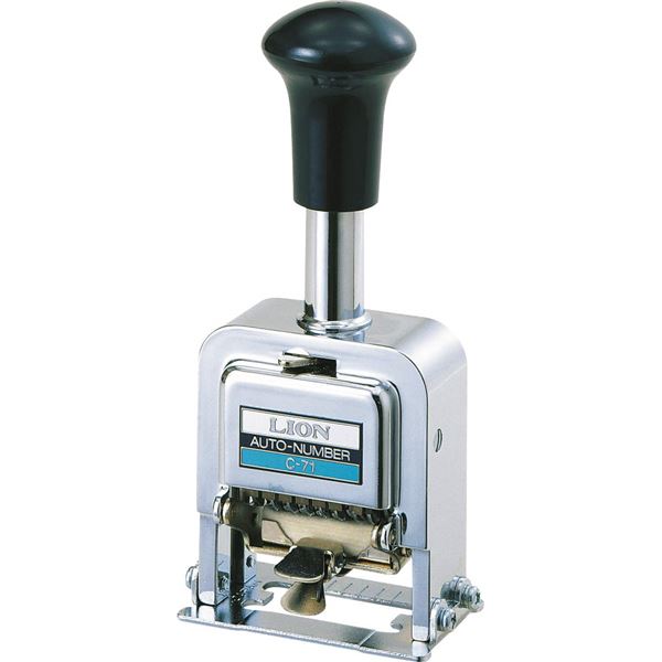 ナンバリング スタンプ C型 6桁7様式・E字体スタンプ