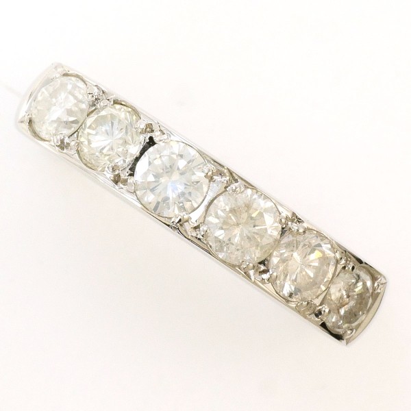 PT900 プラチナ リング 9.5号 ダイヤ 1.14 カード鑑別書 中古