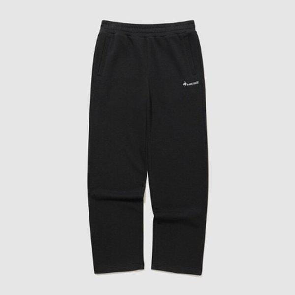 ユニ エッセンシャル レギュラー ストレート パンツ ブラック QQ323LFP91-BLK