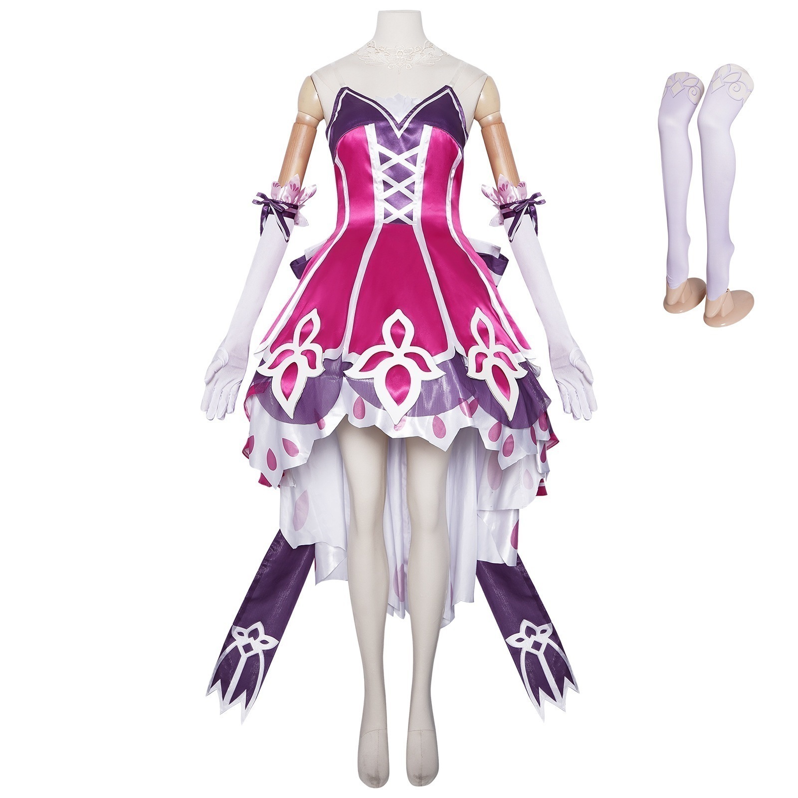 【SNS話題沸騰】王者cos服王昭君アイドル歌手cos衣装叙事詩皮膚コスプレ二次元ゲーム衣装