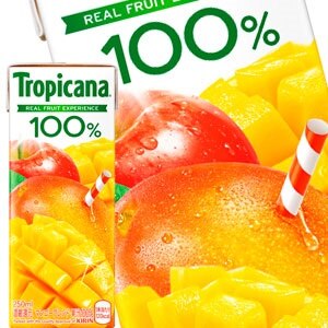 【4営業日以内に出荷】キリン トロピカーナ 100％ マンゴーブレンド 250ml紙パック48本［24本2箱］［賞味期限：2ヶ月以上］