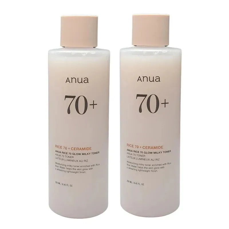 [NEW] ライス スキンケア 70 グロー ミルキー トナー 250ml + 250ml / うるおい×透明感！ライス70％でしっとりツヤ肌へ導くミルキートナー