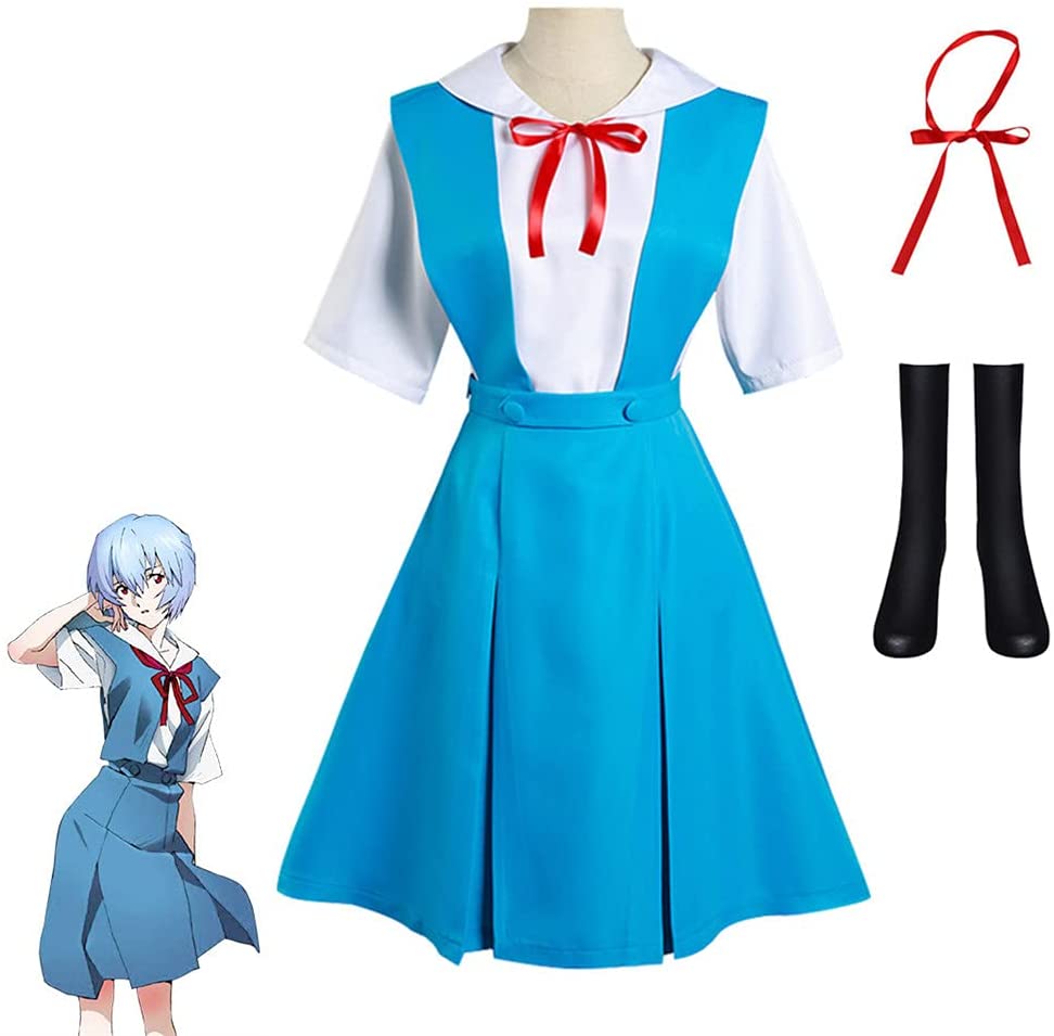 エヴァンゲリオン コスプレ 新世紀エヴァンゲリオン 綾波レイ アスカ 制服 女の子男の子 コ