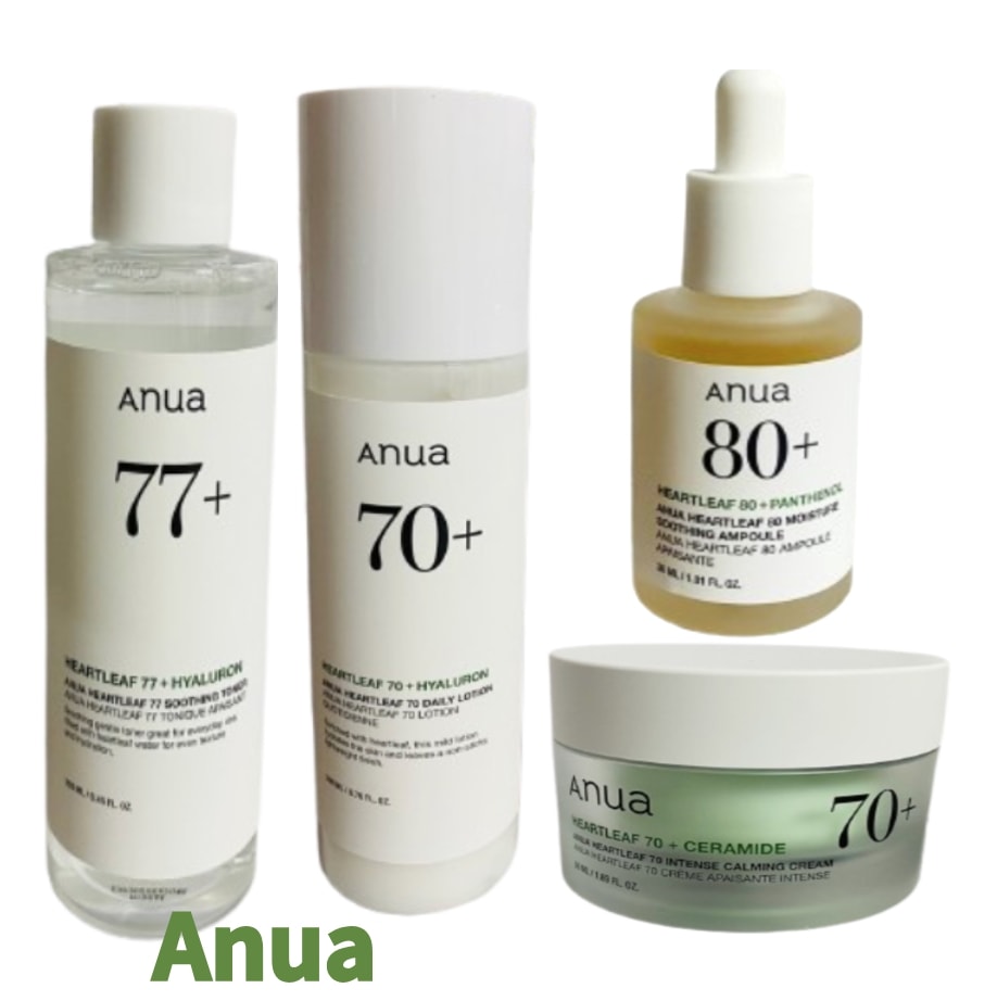 [ドクダミ 4種セット] ドクダミ77% スージング トナー + ドクダミ70 デイリーローション + ドクダミ80 水分鎮静 アンプル + インテンスカーミングクリーム/マスク2枚贈呈種類ランダム