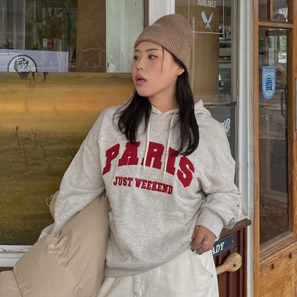 (JSTYLEのイーブレット) イーブレットトゥニーパッチパーカースウェットシャツ JSTYLE