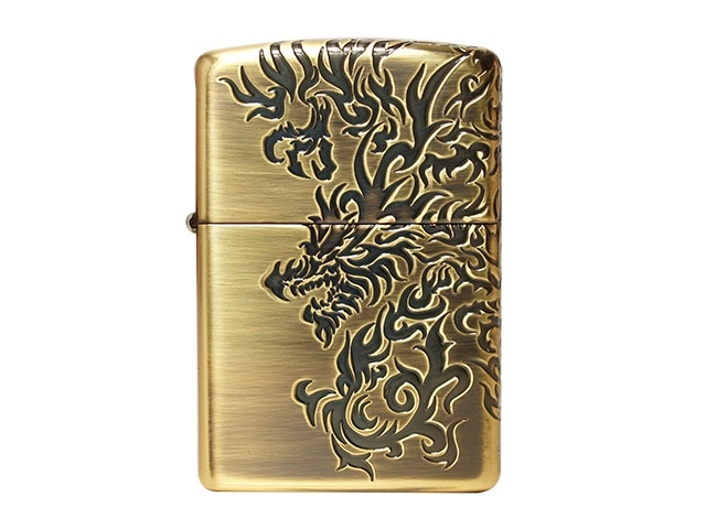 ZIPPO 20DR3-BS REGULAR ライター 3Dタイプ2ゴールド ドラゴン　ネコポス便