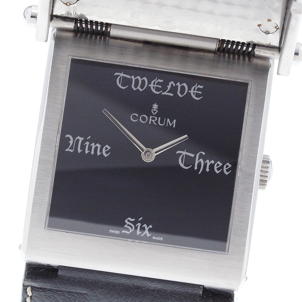 コルム CORUM 138.177.20 バッキンガム ワンダーカマー ジョリーロジャー 世界限定1000本 クォーツ メンズ _914721【中古】
