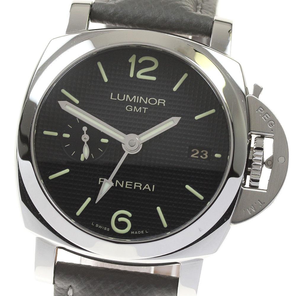 パネライ PANERAI PAM00535 ルミノール1950 3デイズ GMT デイト スモールセコンド 自動巻き メンズ 良品 _817503【中古】