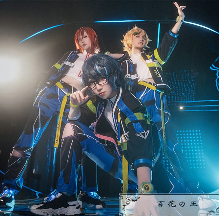 あんスタ 多面体のトライライツ 青葉つむぎ 逆先夏目 春川宙 コスプレ衣装 コスチューム