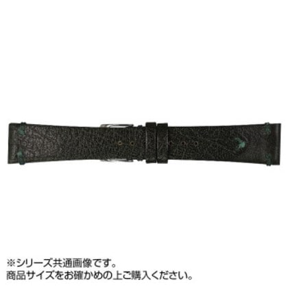 Emitta(エミッタ) 時計バンド ウーガ 19mm グリーン (美錠:銀) EU-G19