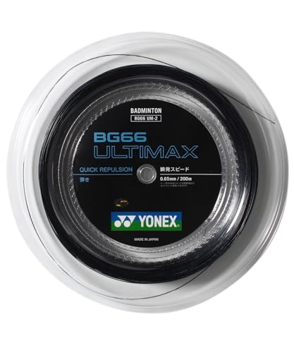 YONEX「BG66 ULTIMAX 200mロール BG66UM-2」 バドミントンストリング