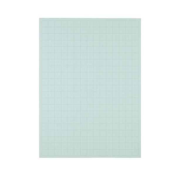 （まとめ） TANOSEE 模造紙（プルタイプ） 本体 7881085mm 50mm方眼 ブルー 1ケース（20枚） 5セット